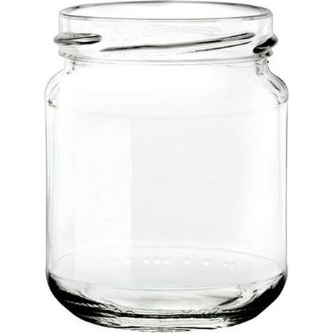 Vaso Vetro Per Alimenti Standard Imboccatura Ø Mm. 82 Cc. 580 - 20 Pz