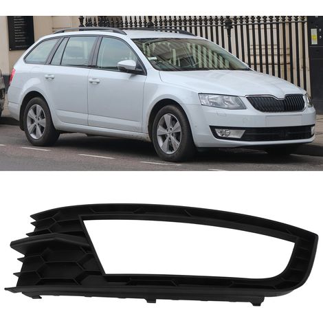 (T06) Unterer Frontstoßfängergrill mit Nebelscheinwerfer für SKODA OCTAVIA 5E Vor-Facelift 2013-2016 (links): 5E08076819B9 (1/5)