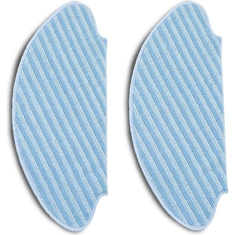 Lot de 2 Lingettes microfibre, Compatible avec les aspirateurs robots laveurs Explorer, X-Plorer, Smart Force Essential ZR690202 (1/5)