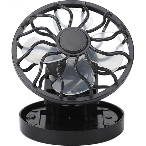 Ventilateur Solaire Portable 2800RPM - Efficace et Fiable pour Pêche, Randonnée et Divertissement (1/5)