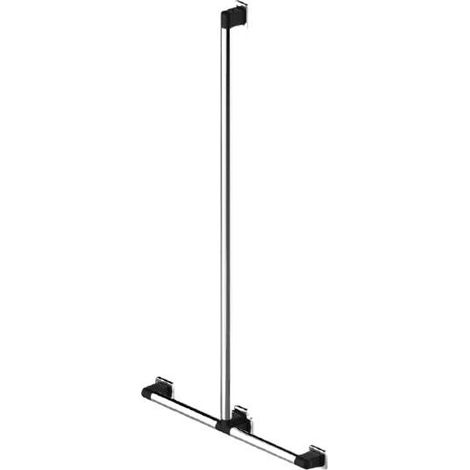 Akw Barra pasamanos gris antracita acero inoxidable