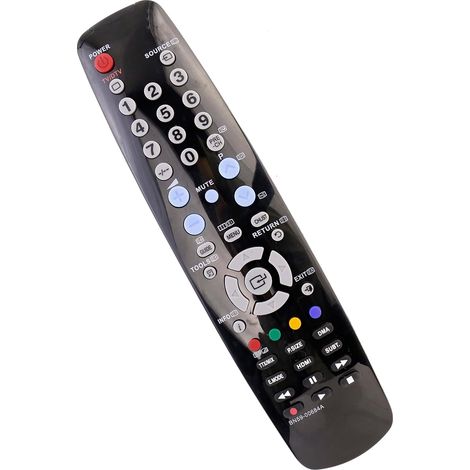 Télécommande remplacée BN59-00684A Convient pour Samsung LCD TV LE32A436T1D LE32A437T2D LE32A455 LE32A456 LE32A456C2D LE32A457 LE32A465 LE32A466 LE32A467 LE37A436 LE37A436T1D LE37A457 (1/5)