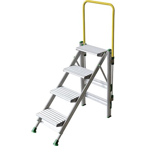 Scaletta 4 gradini - altezza massima di lavoro 2.96m - PO-4/M