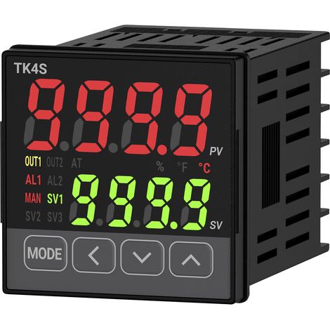 TRU COMPONENTS TK4S-14RC PID Temperaturregler K, J, E, T, B, R, S, N, C, L, U, PL-II -199.9 bis 999.