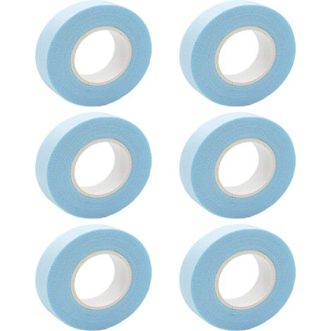 Cinta Para Extensiones De Pestañas - Tela Microporosa Transpirable - 6 Rollos - Ancho 1,27 Cm - Total 9,14 M (1/5)