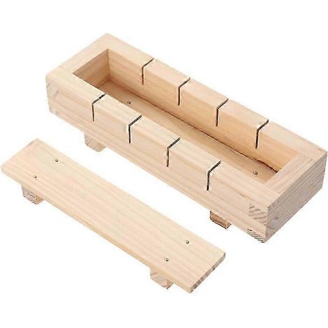 Moule à sushis en bois, moule à boulettes de riz, kit pour la fabrication de sushis, accessoires de cuisine, ustensiles de cuisine J2 (1/5)