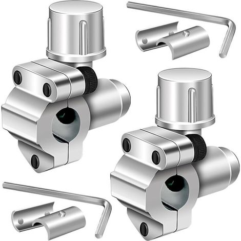Valves de piercing BPV-31 pour réfrigérateur de climatisation - compatibles avec les tuyaux de 1/4, 5/16, 3/8", remplace BPV31, BPV31D, GPV14, GPV31, GPV38, GPV56, MPV31/paquet de 2 (1/5)