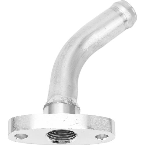 Kit de bride de retour d'huile turbo 45° en aluminium alliage, tuyau de drainage compatible Garrett GT32 GT40 GT42 T3 T4 (1/5)