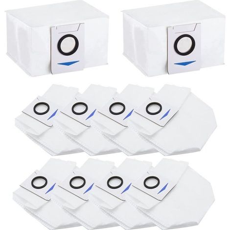 Sacs poubelle réutilisables pour robot aspirateur – Lot de 10 pièces compatibles X1 Omni, X1 e Omni et T20 Omni (1/5)