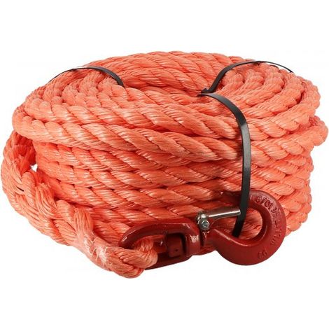 Corde à poulie Ø 20 mm longueur 25 m - Wilmart
