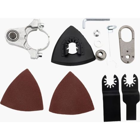 Ensemble 12 Lames Universelles pour Scie Oscillante Multifonction (1/4)