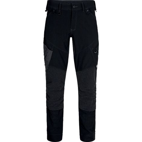 Pantalons de travail X -Treme stretch 4 sens avec poches genouillère Kevlar coloris noir-gris taille 46 - F-ENGEL K/S