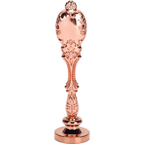 Sceau de cire rétro en métal doré rose, manche pour enveloppe, accessoire de décoration et de scellage