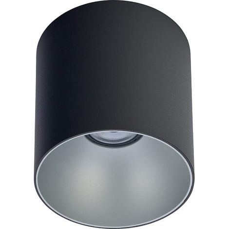Spot plafonnier Nowodvorski Point Tone GU10 noir/argent 8223 (1/5)