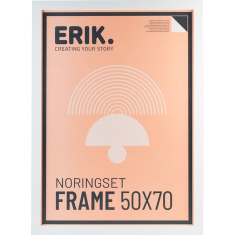 Cadre Photo 50 x 70 cm Blanc Cadre Mural Poster (1/5)