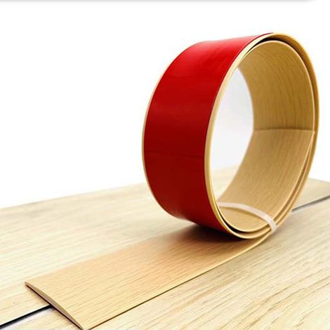 Bande De Transition De Sol - PVC Auto-Adhésif - 4 cm De Largeur - 2 Mètres - Pour Revêtements De Sol Lambrissés Et Vinyles (1/5)