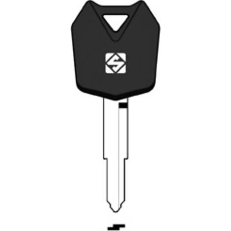 2 x SILCA KW16TE CHIAVE TRANSPONDER VUOTA OTTONE