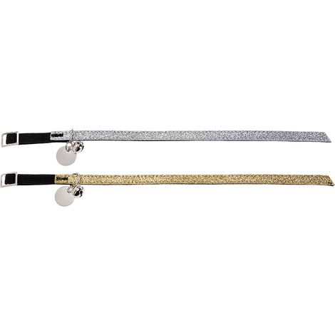 Ferplast GAT 5624 C10/31 Collier pour chats.. Variante GAT 5624 - Misure: A: 31 cm - B: 10 mm - Coloris assortis (1/2)