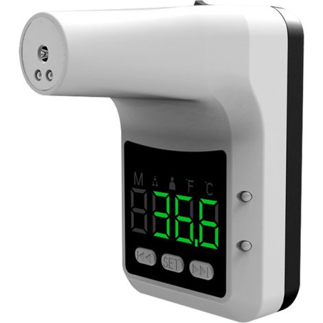Thermomètre infrarouge sans contact haute précision à induction automatique, mesure rapide, commutation °C/°F (1/5)