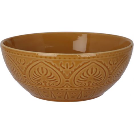Bol en céramique avec un motif en relief, 1900 ml (1/5)