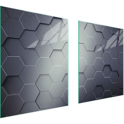 PLAQUE DE PROTECTION EN VERRE POUR POÊLE MOTIF 85x52 (1/5)