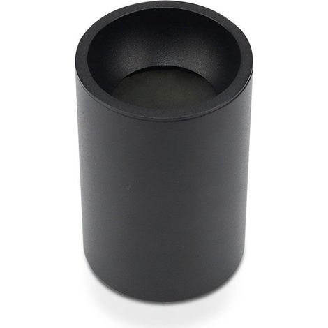 Foco de techo LED redondo V-TAC GU10, cuerpo negro (1/5)