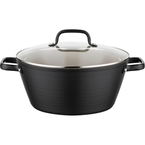 Carina Black Aluminiumtopf von Mateusz Gessler 28 cm 5,2 l