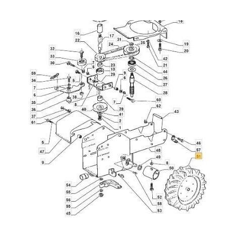 KIT RUOTE PIENE MFL02 - RX E SX ORIGINALE STIGA - 118805285/0