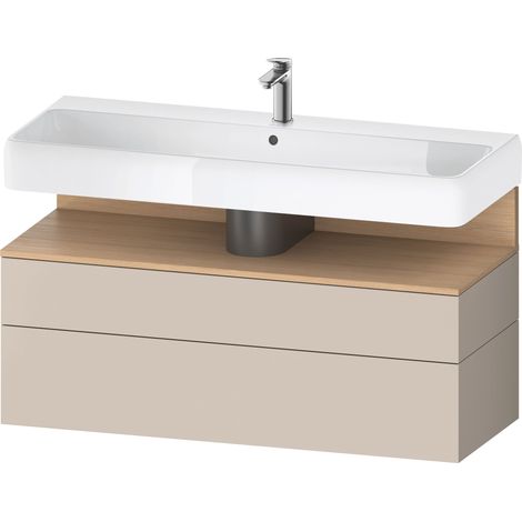 Duravit Collection One mueble bajo lavabo, 1 extraíble y 1 cajón, (1/4)