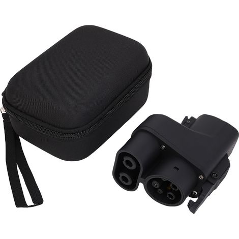 Adaptateur véhicule électrique NACS vers CCS1 – IP55 étanche max 500A 1000V DC charge rapide, recharge (1/2)