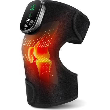 Ginocchiere riscaldate, regolabili, cinturino per ginocchio regolabile tramite USB, scaldaginocchiera elettrico, tutore per ginocchio riscaldante, protezione per ginocchio, protezione per ginocchio a  (1/5)