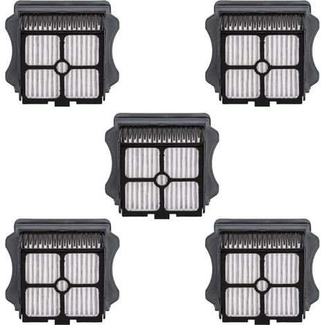 5-Pack HEPA Filters for Tineco iFloor 3, Floor One S3/S5/S5 Pro Vacuum Cleaners – 99.9% Filtration – Easy Tool-Free Installation (1/5)
