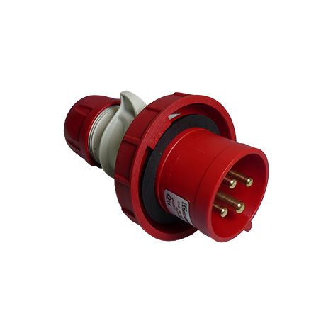 Fiche mobile droite IP67 380/415V 3P+T 32A (PCE) EC69077 EC69077