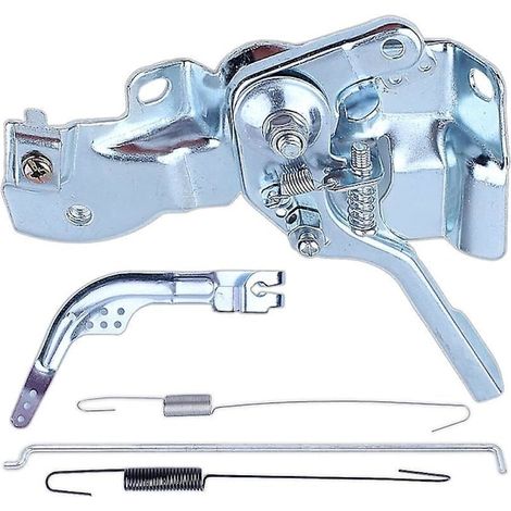 Kit d'accélérateur pour moteur Honda GX160 GX200 GX140 168F 5,5/6,5 CV, comprenant le levier d'accélérateur, le bras de réglage, la tige de réglage, le ressort de réglage et le ressort de ressort (5 e (1/4)