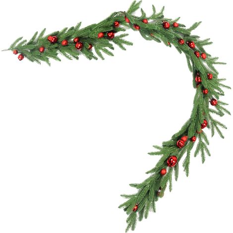 Couronne de Noël, branches de pin, couronne de porte, (1/5)