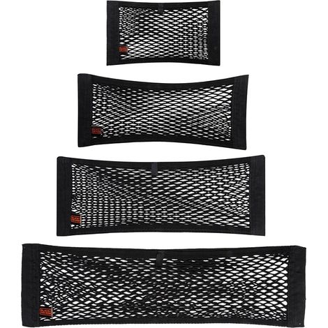 Black+Decker Red de Autokoffer 4 Stück -- Aufbewahrung -- 4 verschiedene Größen -- Schwarz (1/2)