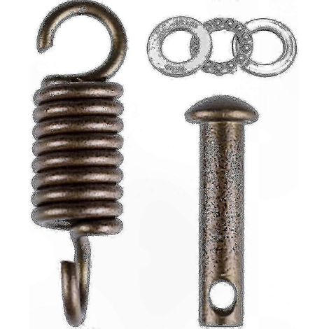 Ensemble de fixation pour fauteuil suspendu hamac, crochet et cheville inclus, résiste à 227 kg, accessoire robuste de remplacement pour siège œuf, kit de montage complet (1/5)