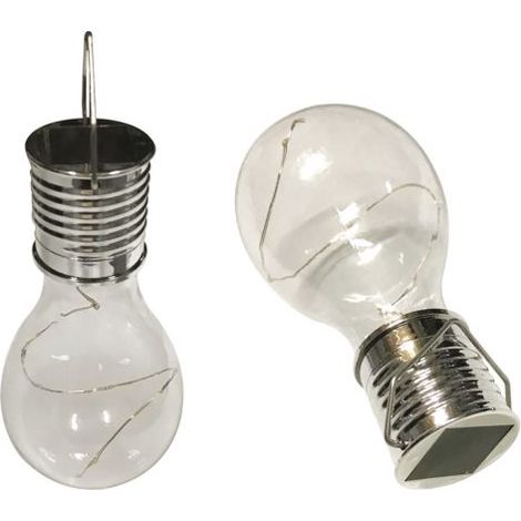 Lampada solare Giunone cinque led bianchi con sensore crepuscolare Chiaro di luna (1/4)