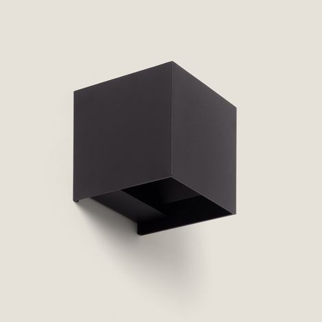Applique Murale Extérieure LED 6W Aluminium Éclairage Double Face Eros 2700K - 3200K - 4000K Noir Sélectionnable (chaud-neutre) (1/5)