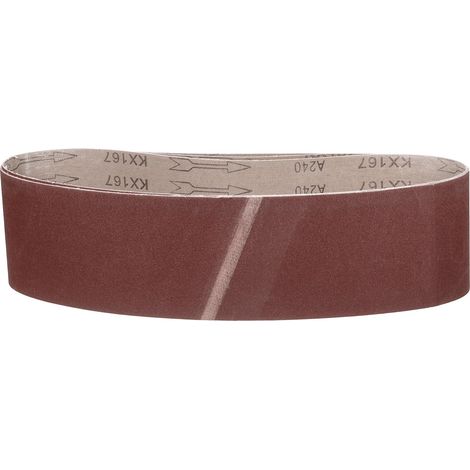 3 Pièces 100mm x 915mm Bande Abrasive 240 Grain Travail Du Métal (1/5)