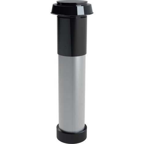 Helios IP-DHR 160, 180 IsoPipe Dachdurchführung für IP-Rohr DN 160,180, verzinkt, Terra (1/2)