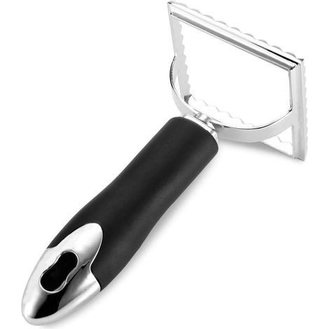 Coupe Ravioli Maker Carré Rond Moule De Fabrication Emporte-pièce à Raviolis Coupeurs De Ravioli en Acier Inoxydable avec Manche en Bois pour Outil De Ravioli, Pates, Boulettes (1/5)