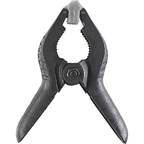 KRAFTIXX 927591 KWB SERRE-JOINT 50 MM, LARGEUR DE SERRAGE 30 MM, HAUTE FORCE POUR TRAVAUX DE COLLE ET DE COLLAGE, PINCE À RESSOR