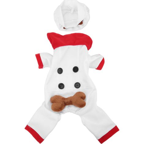Vêtements chauds pour animaux de compagnie, ensemble de chapeaux de noël confortables et à la mode pour chiens de petite, moyenne et grande taille. (1/5)