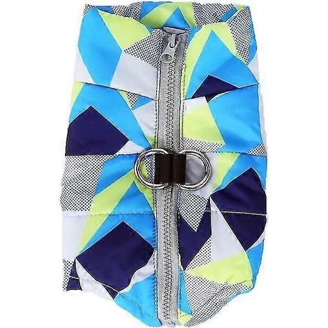 Vêtements d'hiver chauds et imperméables pour chiens, tailles S à 7XL : gilet rembourré avec fermeture éclair, pour chiens de petite, moyenne et grande taille. (1/5)