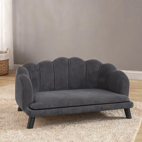 Couchage pour chien dunkelgrau 98,5 x 60,5 x 35,5 cm (1/5)