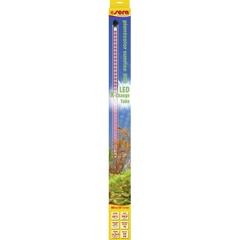 Sera Aquarium-Beleuchtung LED X-Change Tube plantcolor sunrise 660 - 1 Stück Leuchtmittel