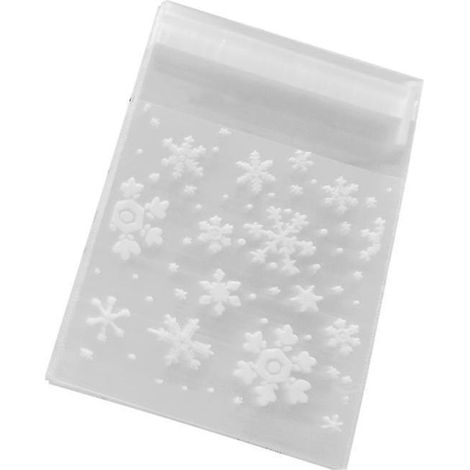 Sachets de bonbons transparents (200 pièces)