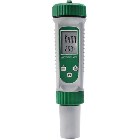 Vielseitiges digitales pH-Meter 6-in-1 für Wasserqualitätsprüfungen – wie abgebildet