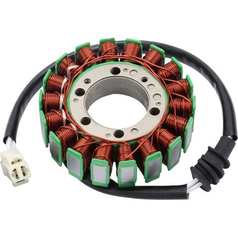 Kompatibel mit Yamaha YZF-R6 (1999-2002) Motorrad-Statorspule, Magnetspule, Originalteilenummer 5EB-81410-00-00, Generator-Ladespule. (1/4)